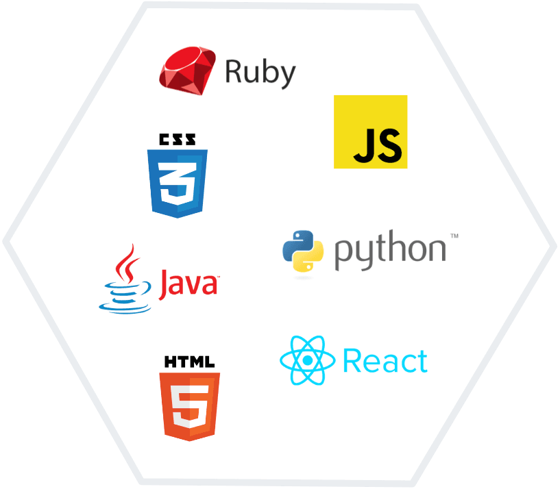 Custom Software Development | Ruby, JS, CSS3, Python, Java, React, HTML5